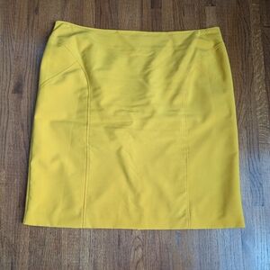 Worthington | Yellow Pencil Skirt | 22W